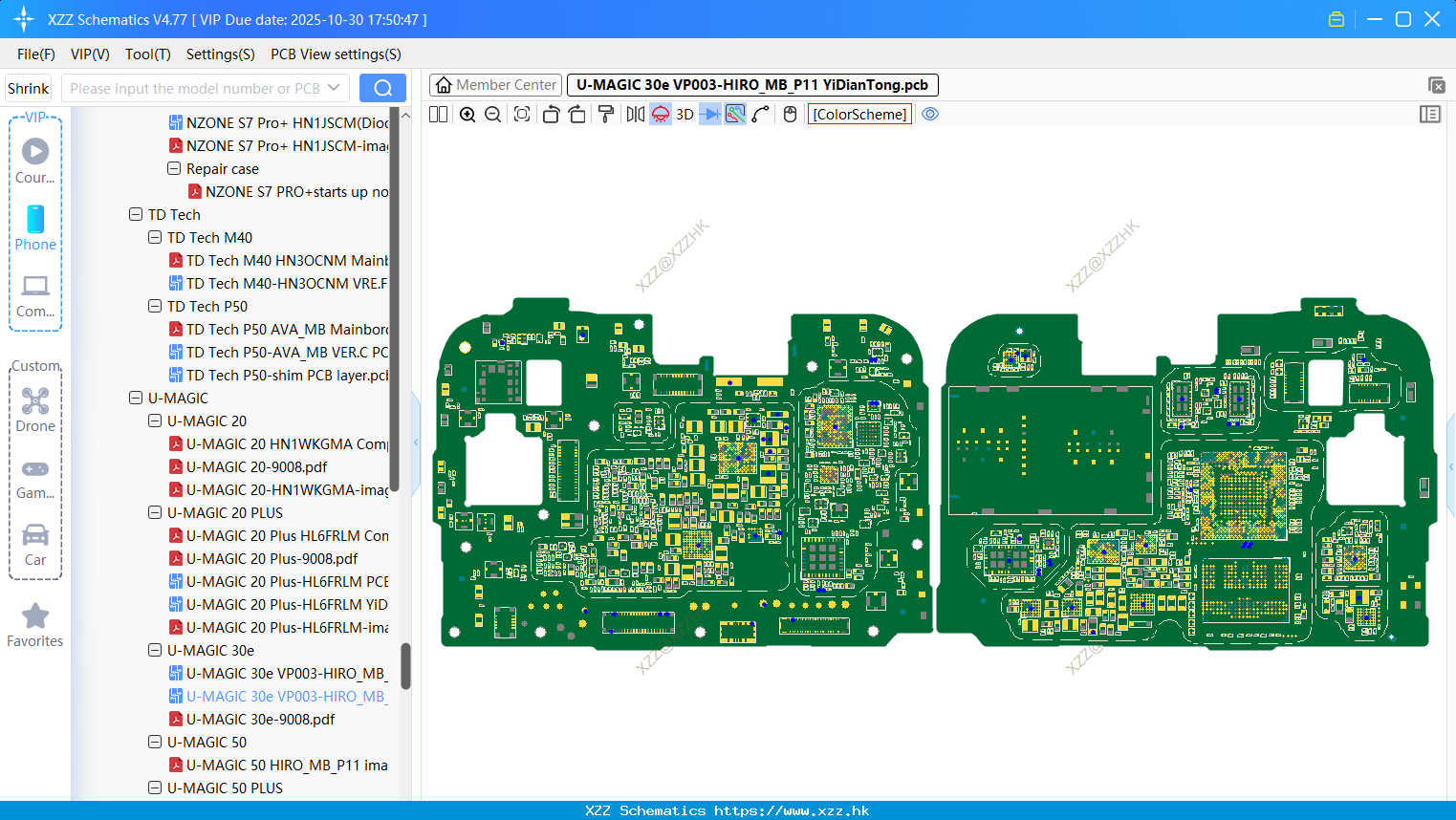 Huawei U-MAGIC 30e VP003-HIRO_MB_P11 bitmap